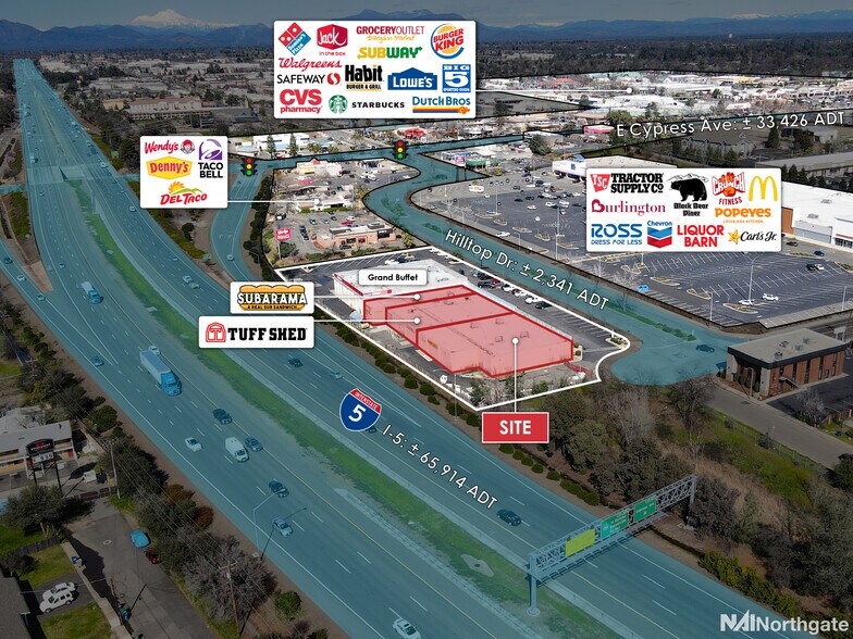 More Photos Of 2686 Hilltop Dr, Redding Storefront For Lease