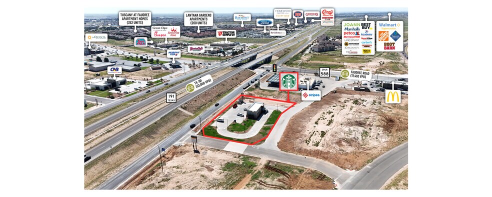 More Photos Of 8011 Highway 191, Odessa General Retail For Sale