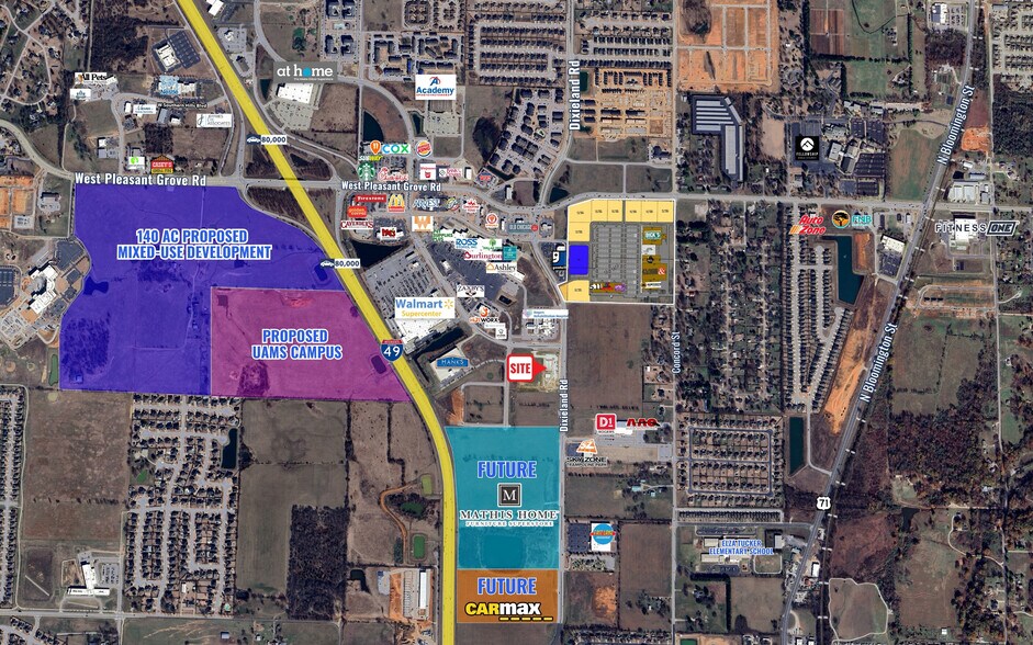 More Photos Of 4500 S Dixieland Rd, Rogers Medical For Lease