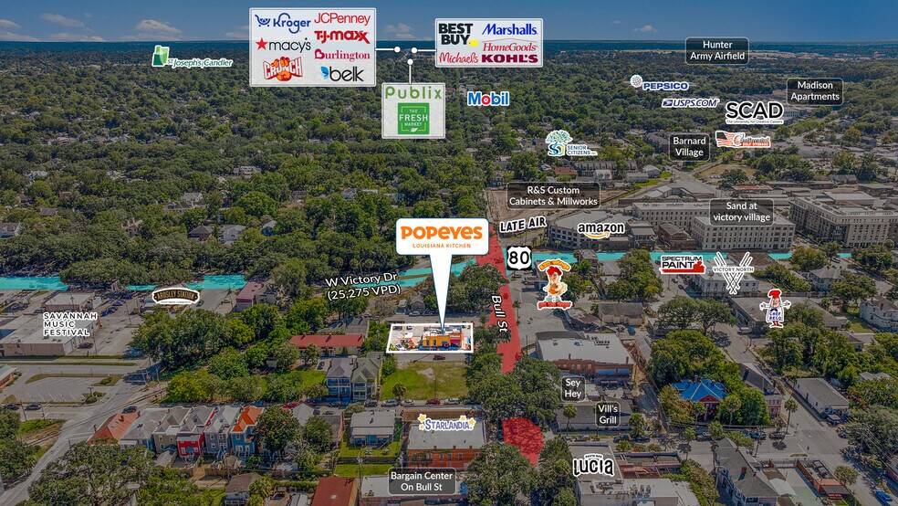 More Photos Of 2514 Bull St, Savannah Fast Food For Sale