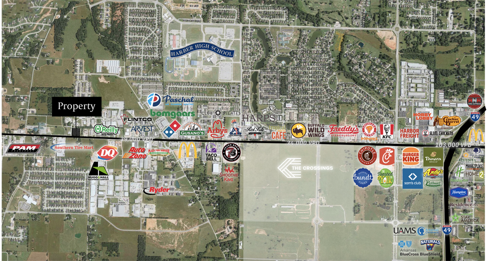 More Photos Of 406 E Henri De Tonti Blvd, Springdale Storefront For Lease