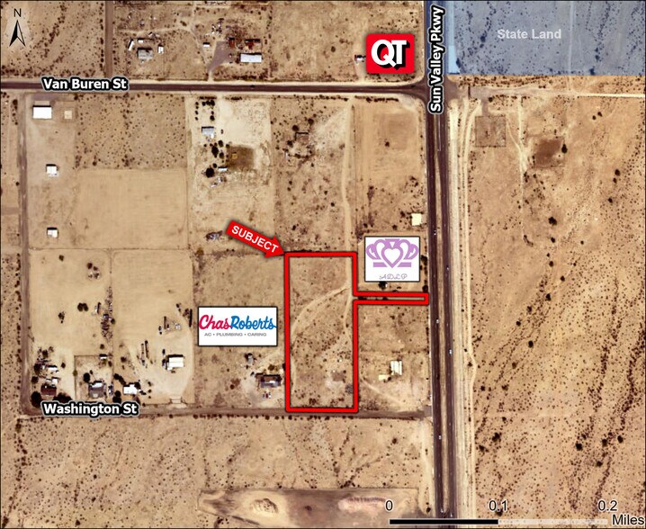 Primary Photo Of Sun Valley Pky @ Washington St, Buckeye Land For Sale