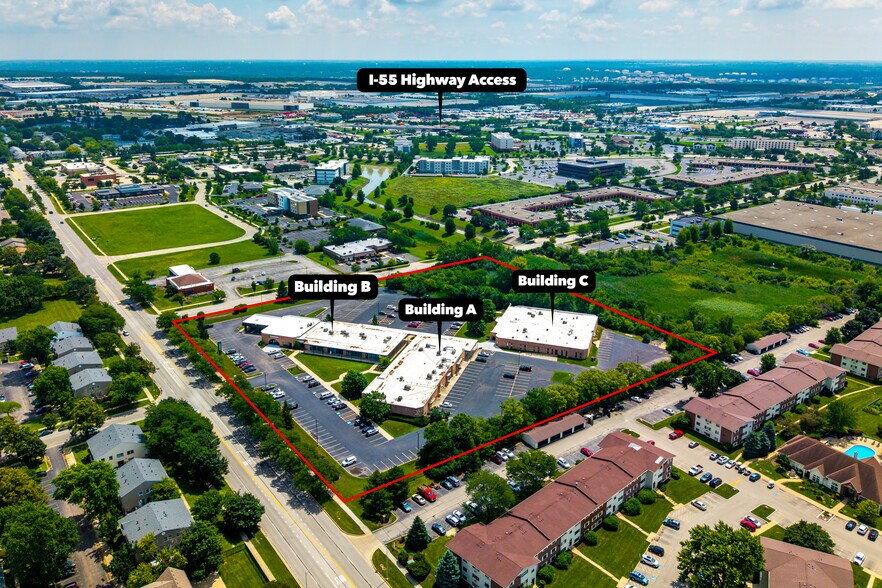 More Photos Of 391 Quadrangle Dr, Bolingbrook Office For Sale