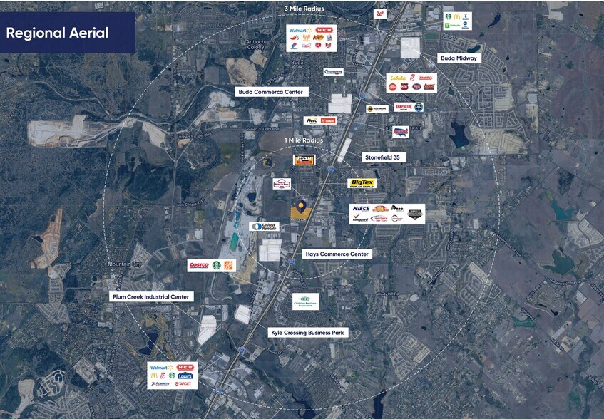 More Photos Of 17500 Interstate 35, Buda Land For Sale