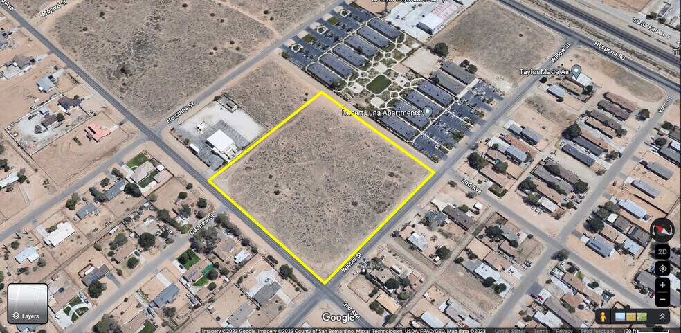 More Photos Of 3rd Avenue & Willow st, Hesperia Land For Sale