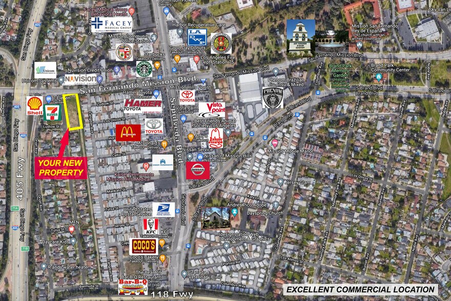 More Photos Of 15530 San Fernando Mission Blvd, Mission Hills Land For Sale