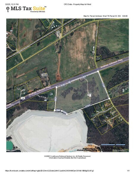 Primary Photo Of 0 Andrew Johnson Hwy, New Market Land For Sale
