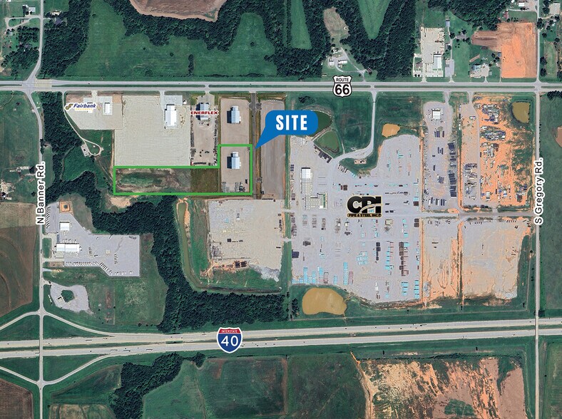 More Photos Of 3465 Allan Industrial Dr, El Reno Warehouse For Lease