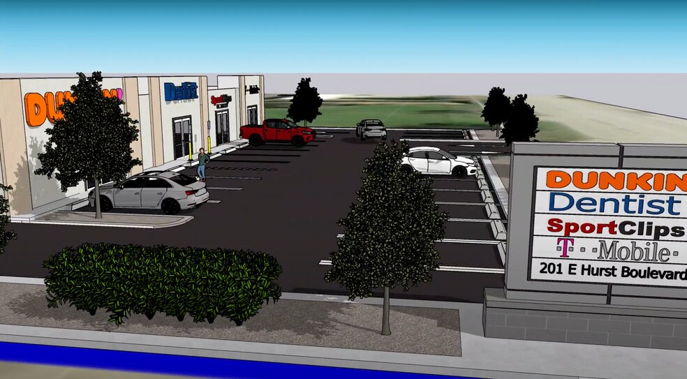 More Photos Of 201 E Hurst Blvd, Hurst Land For Lease