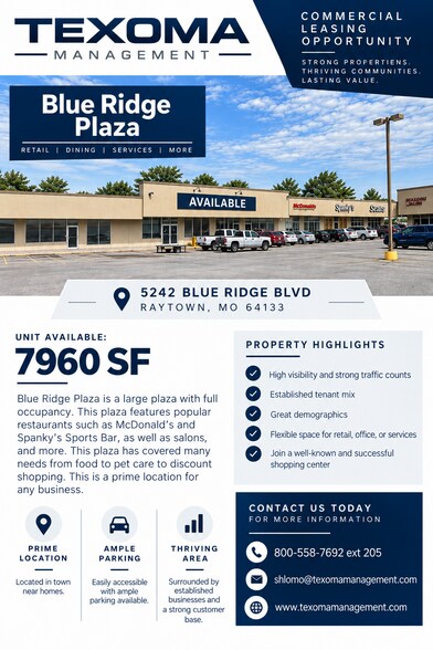 Primary Photo Of 5210-5252 Blue Ridge Blvd, Raytown Unknown For Lease