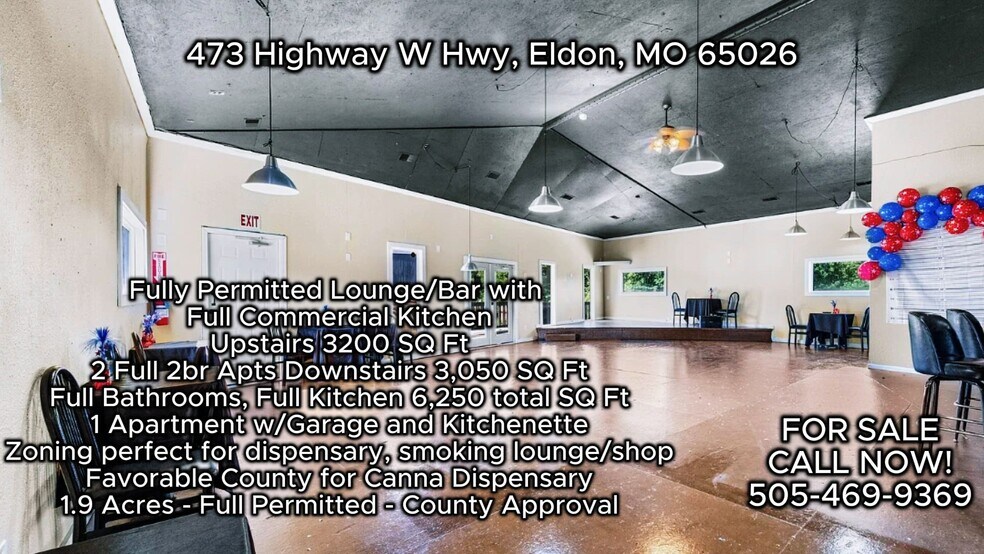 Primary Photo Of 473 Highway W, Eldon Storefront Retail Residential For Sale