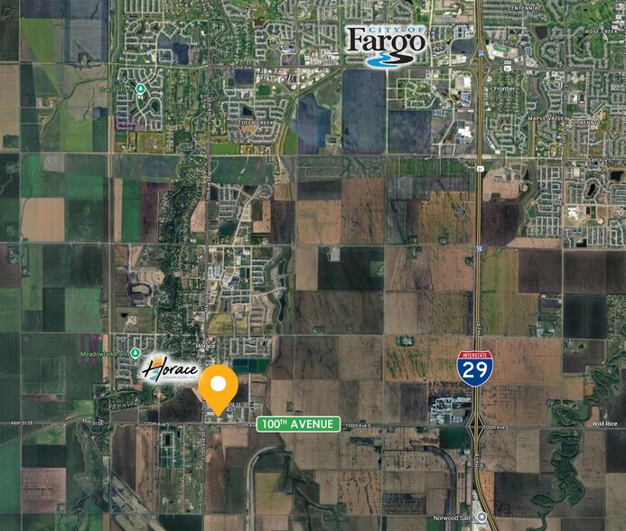 More Photos Of 9775 Industrial Dr, Horace Office For Sale