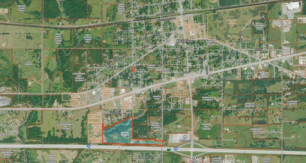 More Photos Of 1312 Caddo st, Muldrow Land For Sale