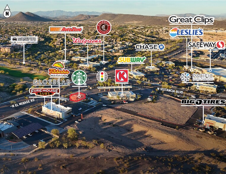 More Photos Of SWC of Vistancia & El Mirage Rd blvd, Peoria Restaurant For Sale