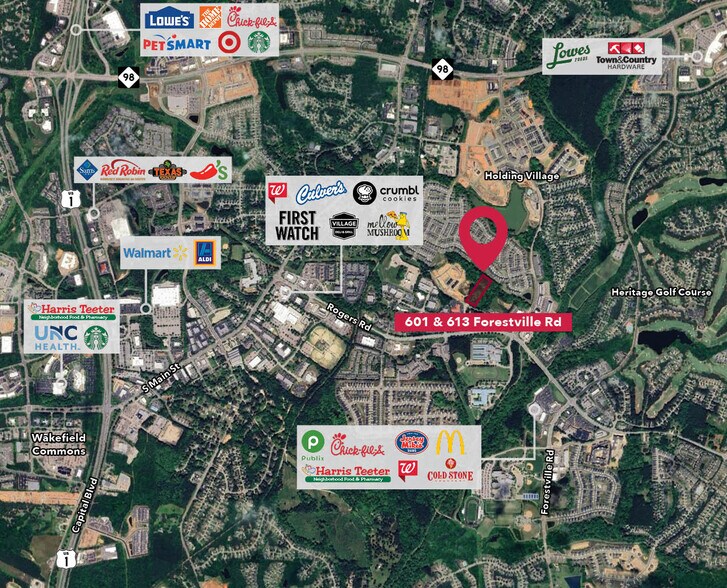 More Photos Of 601 Forestville Rd, Wake Forest Land For Sale