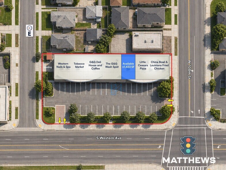 More Photos Of 10714 S Western Ave, Los Angeles Freestanding For Lease
