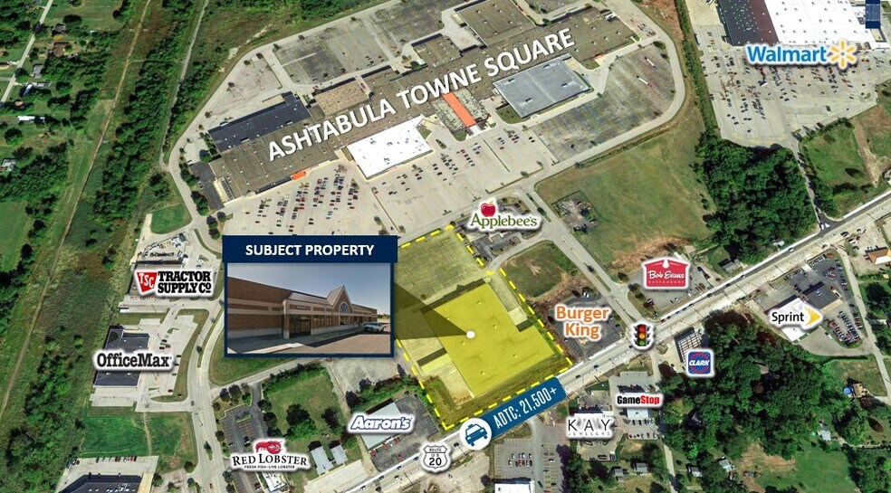 More Photos Of 3201 N Ridge Rd E, Ashtabula Freestanding For Lease