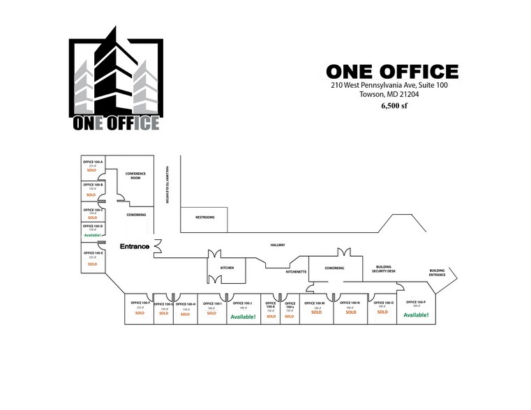 More Photos Of 210 W Pennsylvania Ave, Towson Coworking Space