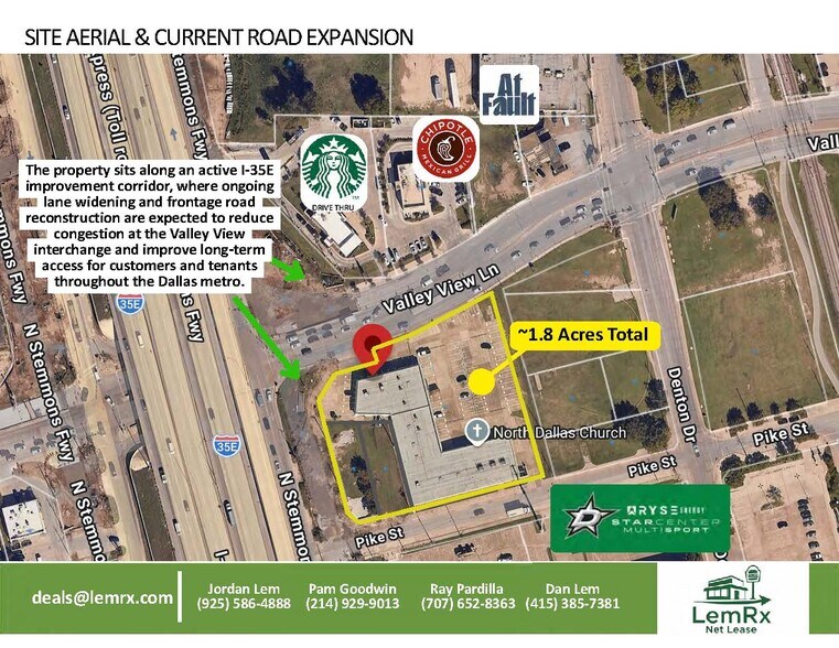 More Photos Of 2430 Valley View Ln, Dallas Land For Lease