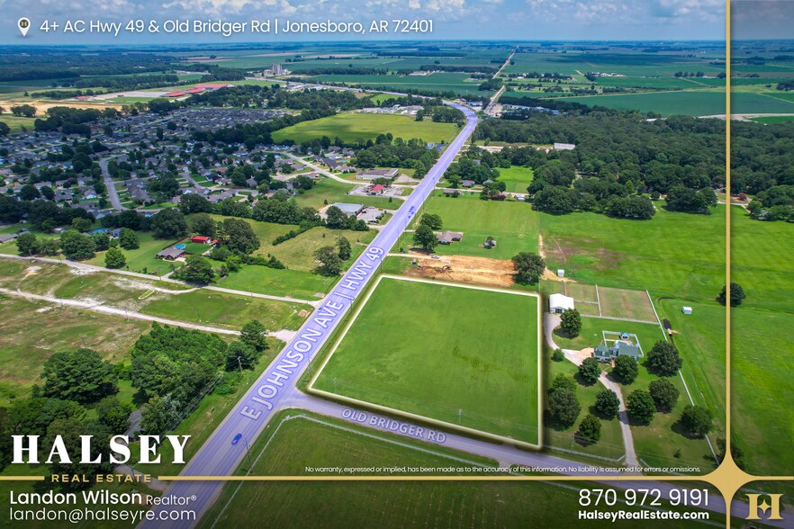 More Photos Of Hwy 49 and Old Bridger Road, Jonesboro Land For Sale