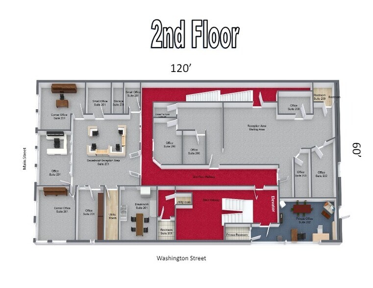 More Photos Of 205 Washington St, Burlington Office For Lease