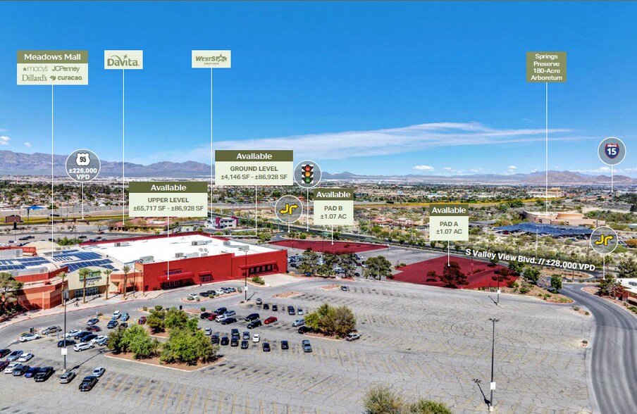 More Photos Of 4000 Meadows Ln, Las Vegas Land For Lease