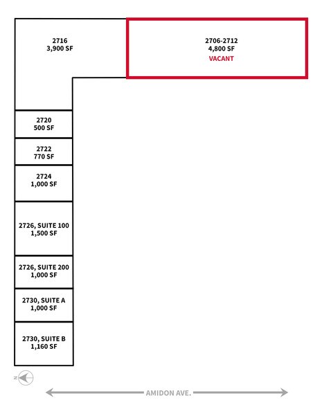 More Photos Of 2706-2730 N. Amidon Ave., Wichita Storefront Retail Office For Lease