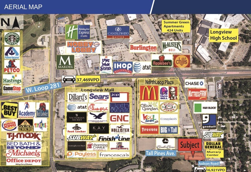 More Photos Of 100 Tall Pines Ave, Longview Unknown For Lease