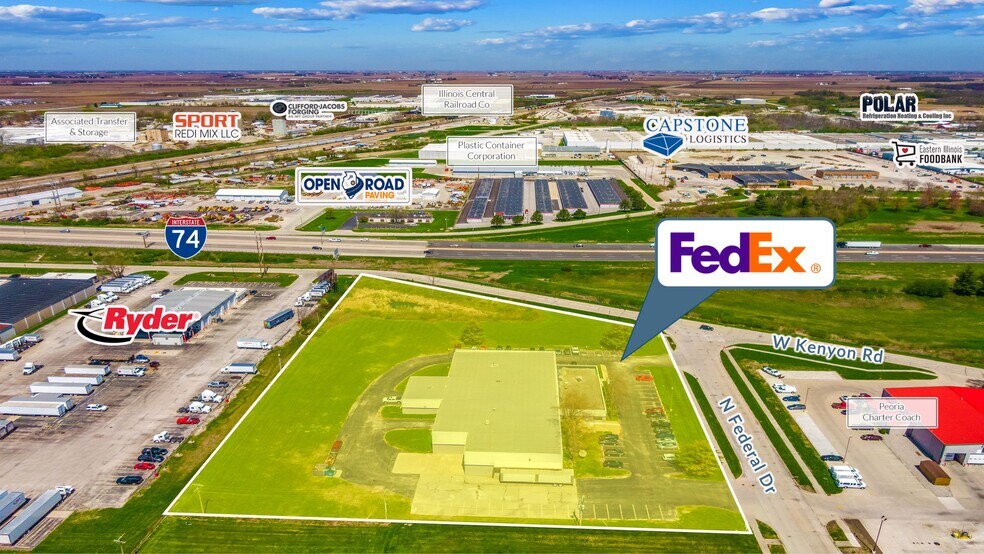 More Photos Of 2007 N Federal Dr, Urbana Distribution For Lease