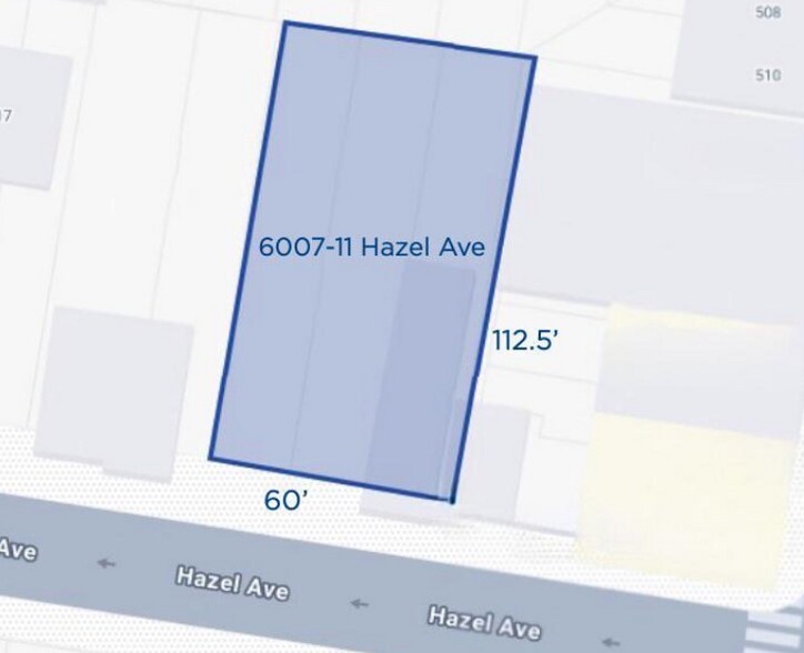 More Photos Of 6007 Hazel ave, Philadelphia Land For Sale