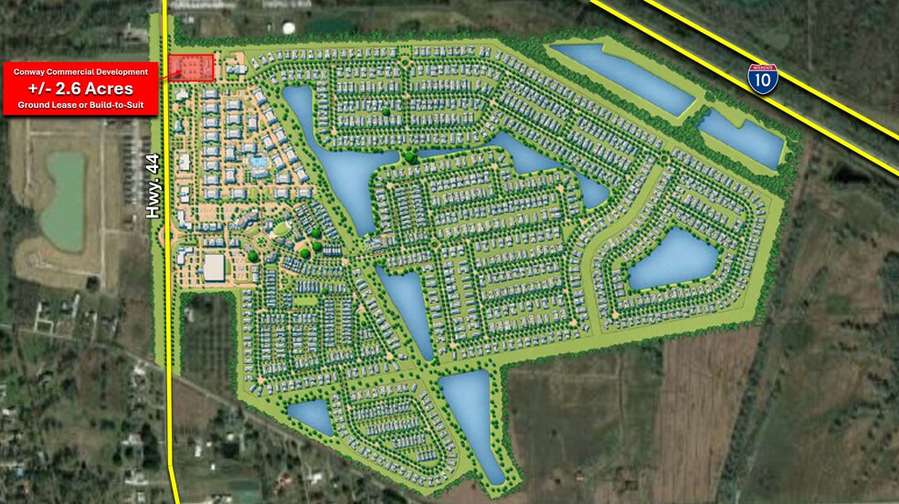 More Photos Of 100 Lakehaven Dr, Gonzales General Retail For Lease