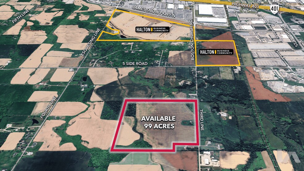 Primary Photo Of 9297 Third Line, Milton Land For Sale