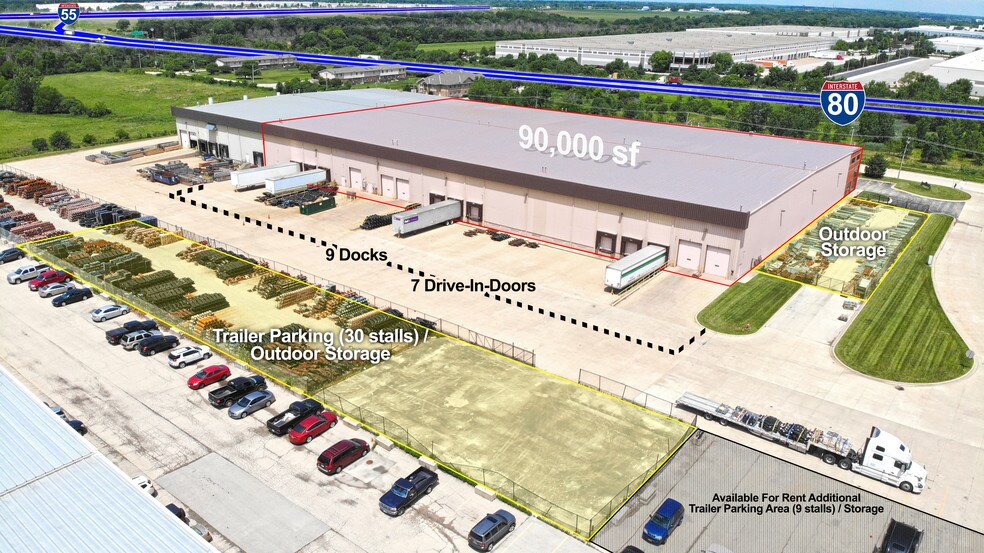 More Photos Of 4140-4166 Mound Rd, Joliet Warehouse For Lease