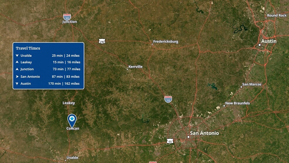 More Photos Of 24173 N US Highway 83, Concan Land For Sale