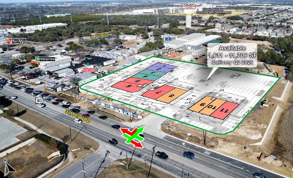 More Photos Of 1804 N Bell Blvd, Cedar Park Storefront For Lease