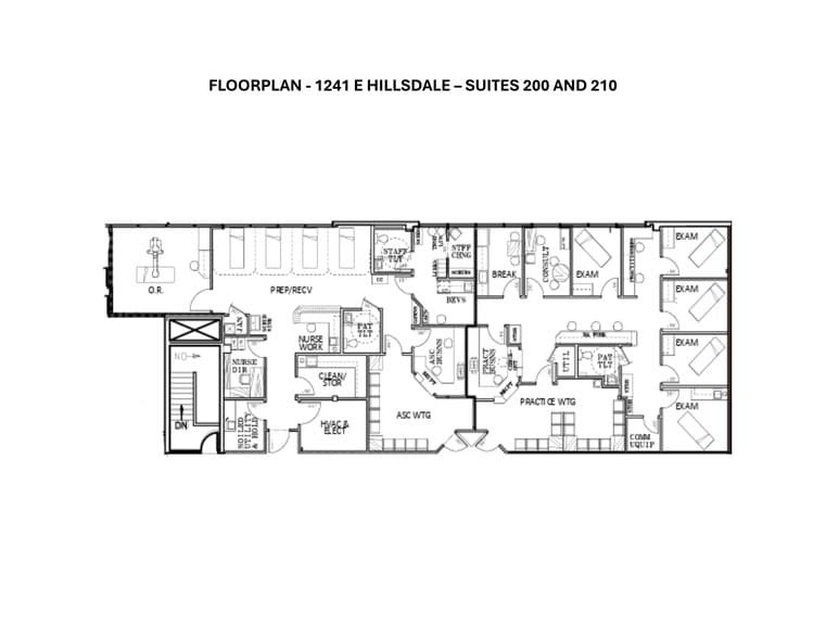 Primary Photo Of 1241 E Hillsdale Blvd, Foster City Medical For Lease
