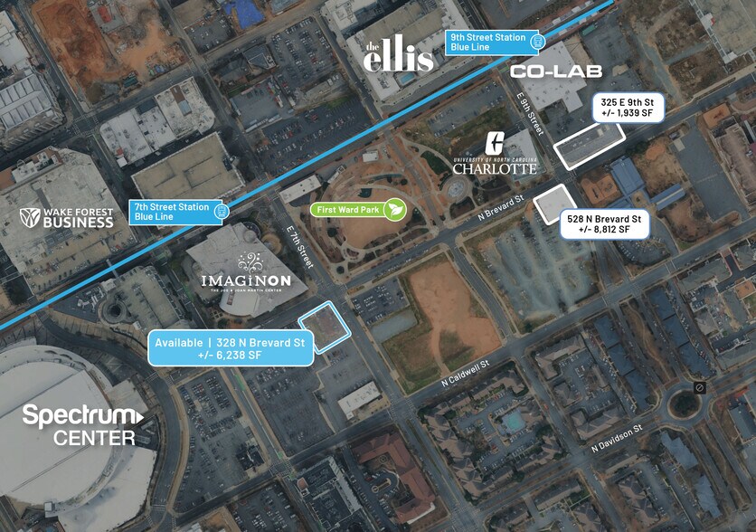 More Photos Of 328 N Brevard St, Charlotte General Retail For Sale