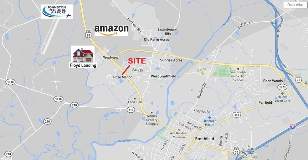 More Photos Of 1543 W Market St, Smithfield Light Distribution For Lease