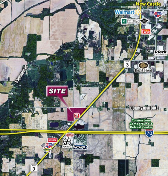 Primary Photo Of 5080 S County Road 125 W, New Castle Land For Sale