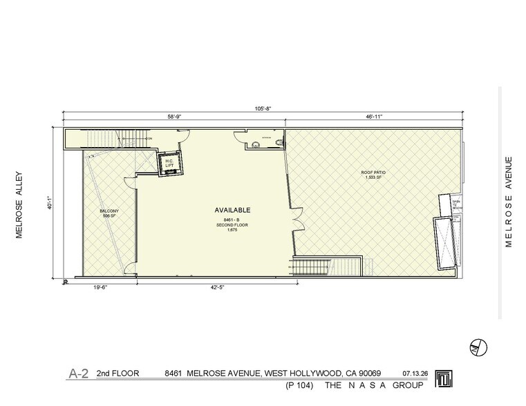 More Photos Of 8461 Melrose Ave, West Hollywood Storefront Retail Office For Lease