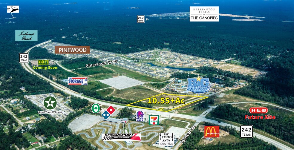 More Photos Of 23211 Texas 242, New Caney Land For Sale