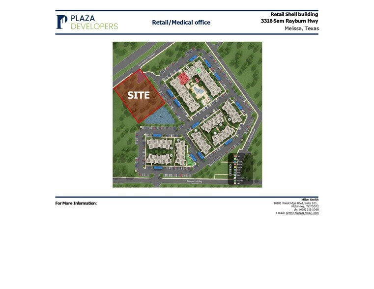 More Photos Of 3316 Sam Rayburn Hwy, Melissa General Retail For Lease