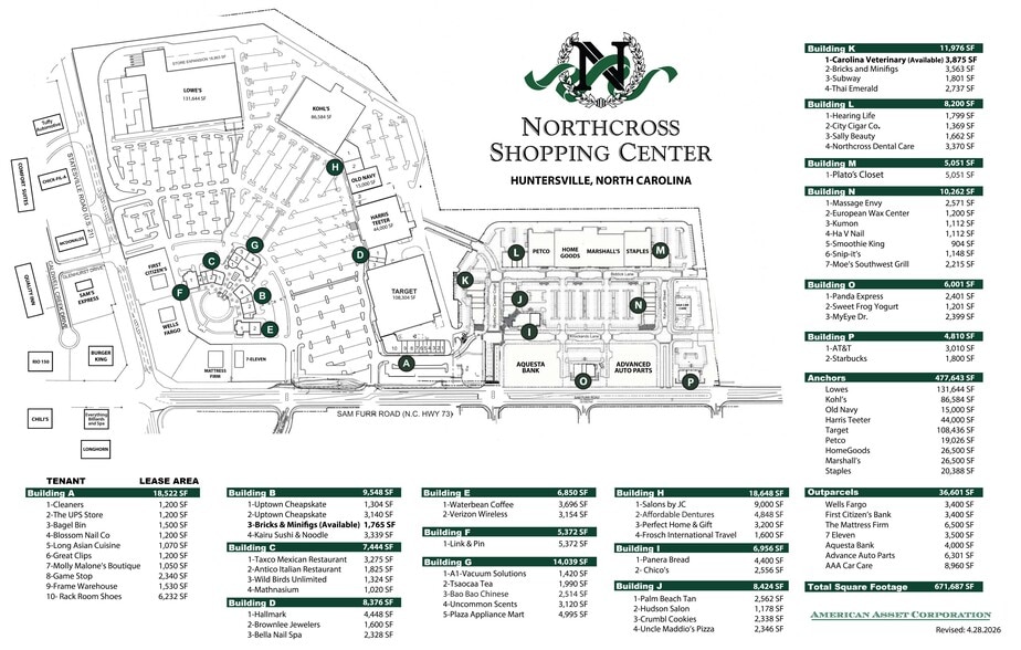 More Photos Of 9645-9759 Sam Furr Rd, Huntersville Unknown For Lease