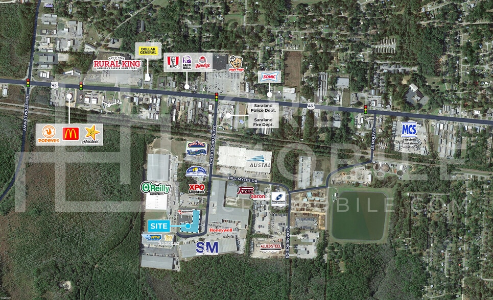 More Photos Of 248 Jacintoport Blvd, Saraland Warehouse For Lease