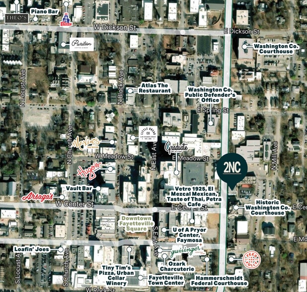 More Photos Of 2 N College Ave, Fayetteville Office For Lease