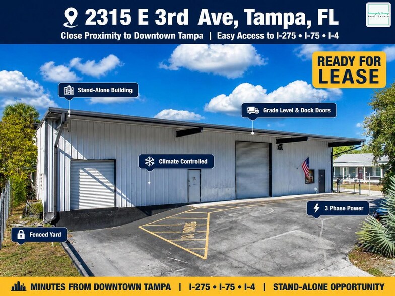 Primary Photo Of 2315 E 3rd Ave, Tampa Warehouse For Lease