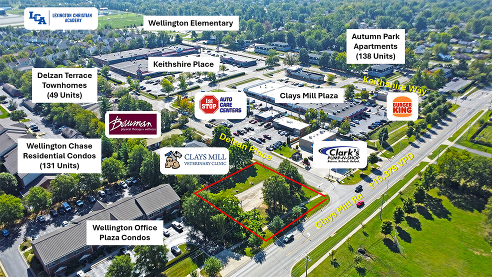 More Photos Of 3326 Clays Mill Rd, Lexington Land For Lease