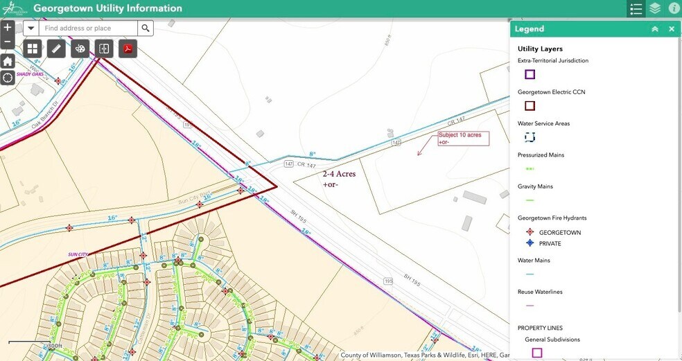 More Photos Of State Highway 195 / CR 147, Georgetown Land For Sale