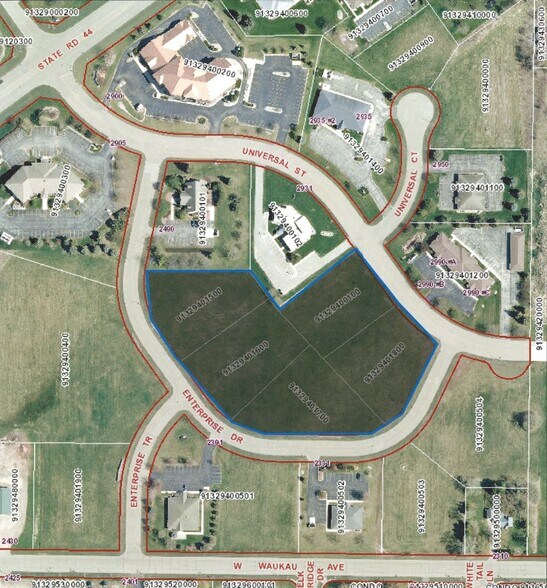 Primary Photo Of 2431 Enterprise Dr, Oshkosh Land For Sale