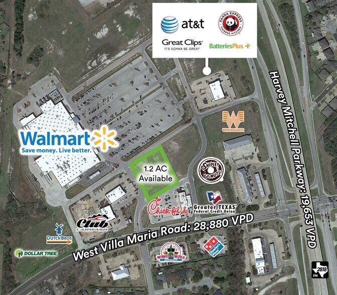 More Photos Of 1562 Villa Maria rd, Bryan Land For Lease